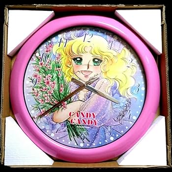 ヴィンテージ キャンディキャンディ特大壁掛け時計 キャンディキャンディ特大時計 - メルカリ