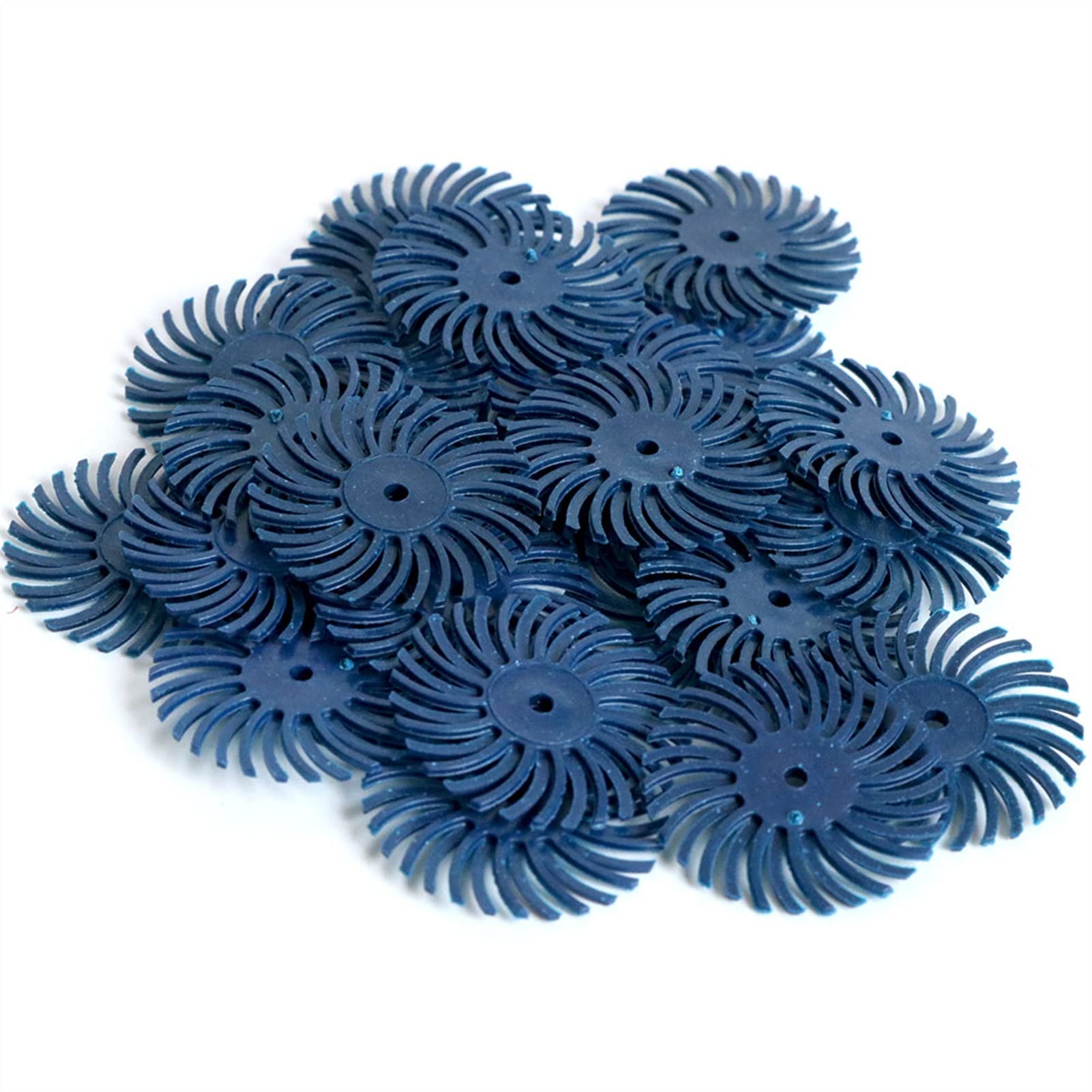 Bristle Disc Kit Szczotka szlifierska 1/8" 3 2,35 mm Końcówka wałka polerskiego / ziarnistość 30 szt. Zestaw 80 / z trzpieniem M