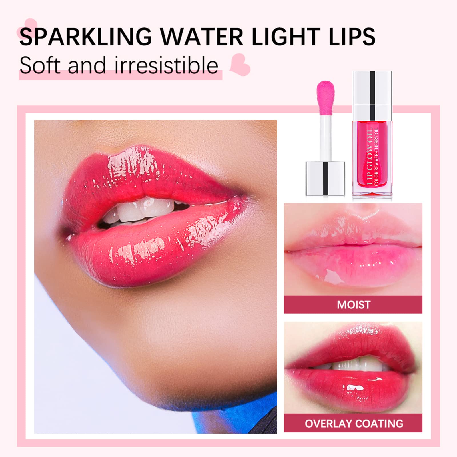 lip glow oil raspberry