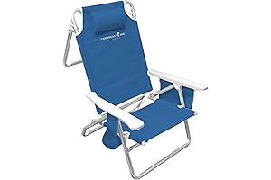 CARIBBEAN JOE Folding Beach Chair: Your Oasis of Comfort Under the Sun