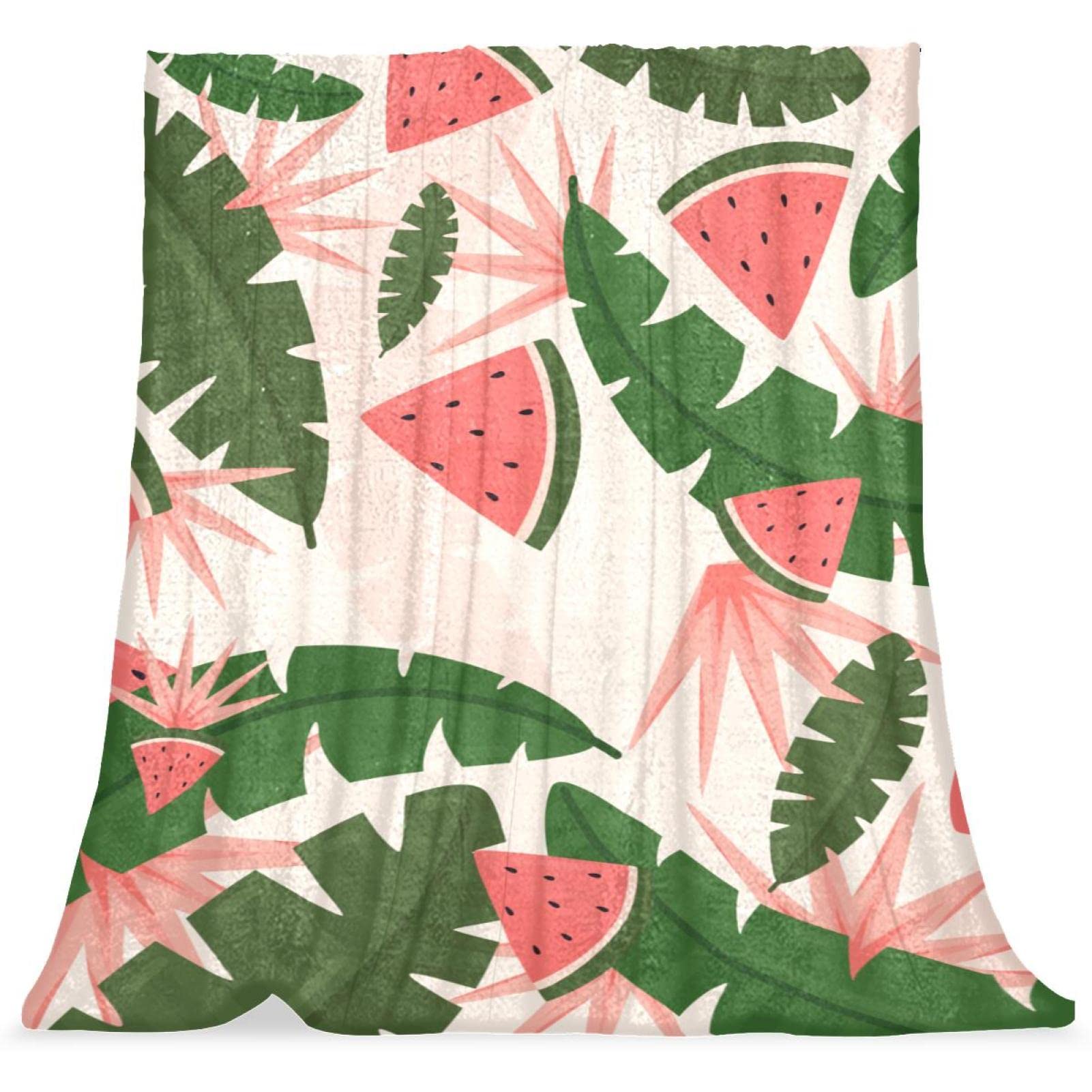 Couvre-lit doux feuilles tropicales résolvant le manque de confort