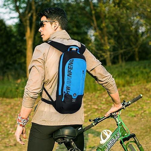 Miniatura 2 de WINDCHASER Mochila de ciclismo, mochila de bicicleta de 10 L, bolsa impermeable y transpirable para viajes al aire libre, senderismo, escalada,