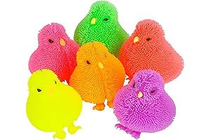ArtCreativity 3 Inch Squishy Chicks for Unforgettable Easter Egg Hunts, Party Favors, and Stress Relief