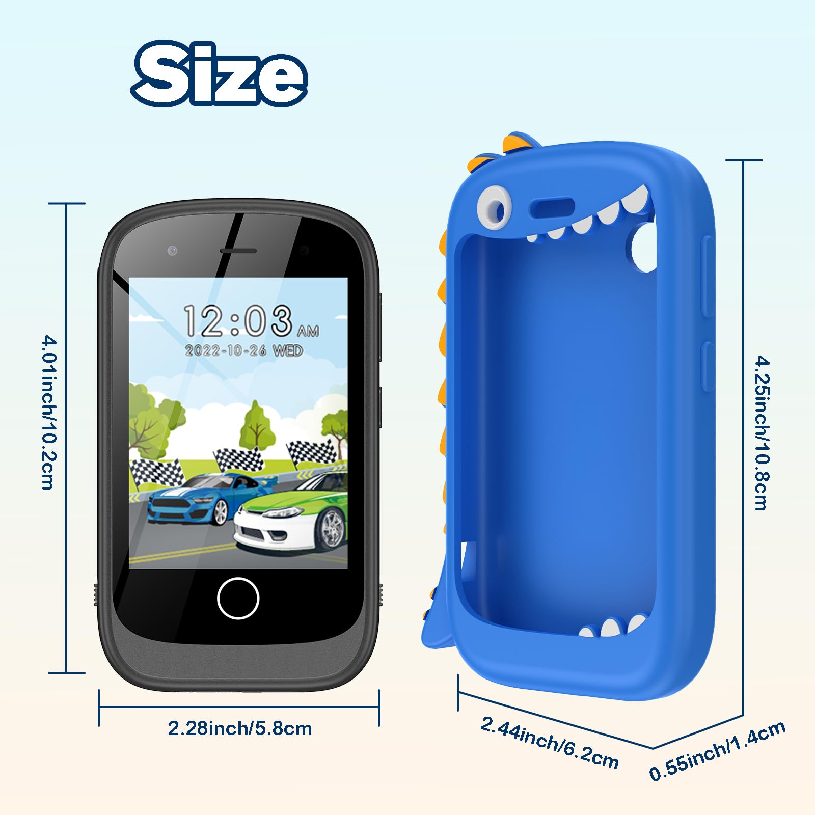 レア商品！KIDS TELEPHONE Kids Phone, Smartphone for Boys Girls, Touchscreen Learning Toy
