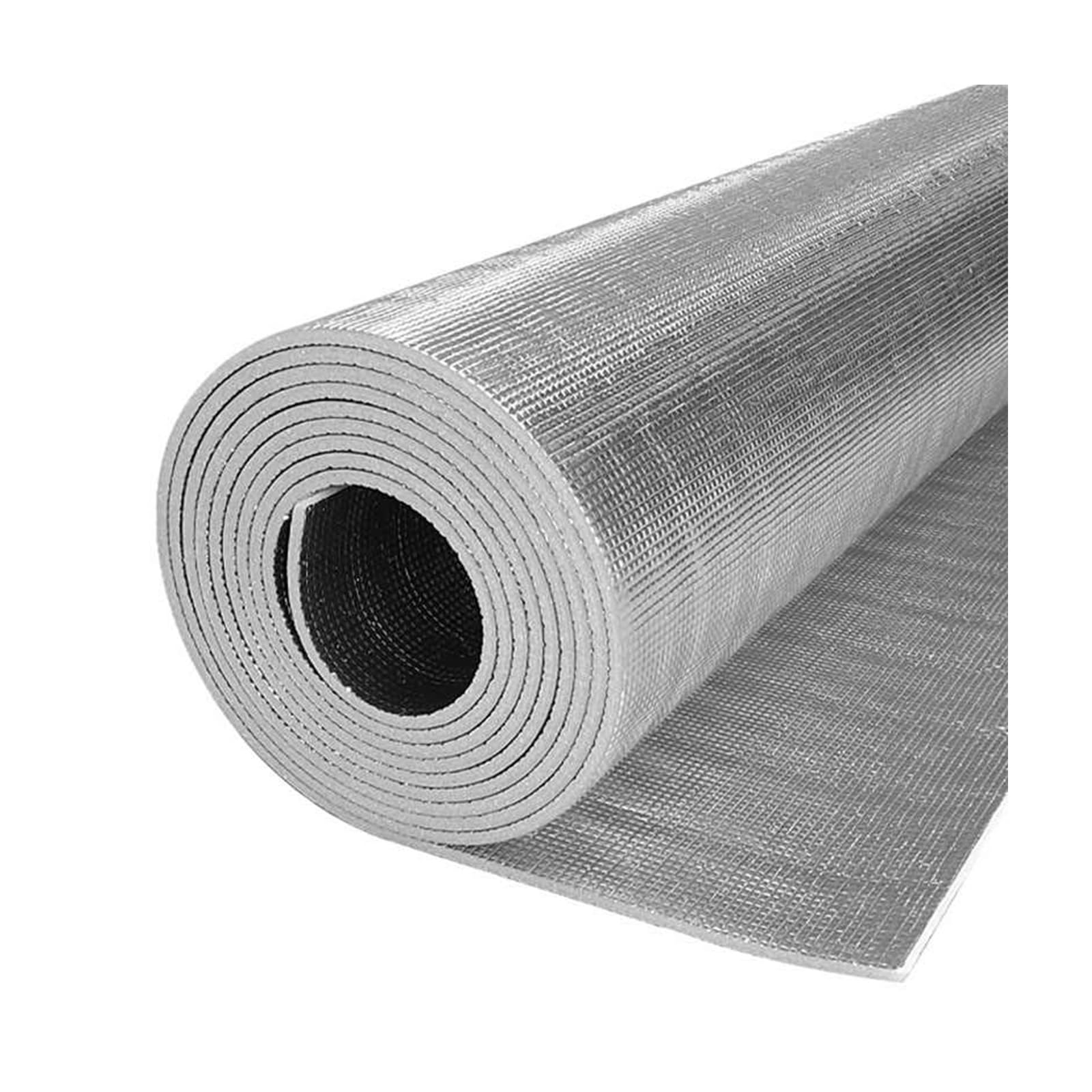 Lamina Isolante Termoriflettente，Pellicola Riflettente Alluminizzata Per Radiatore，Facile Da Installare, Adatto A Pareti, Soffitti, Pavimenti, Garage E Solai.(800CM/315IN,0.5CM/0.2IN)