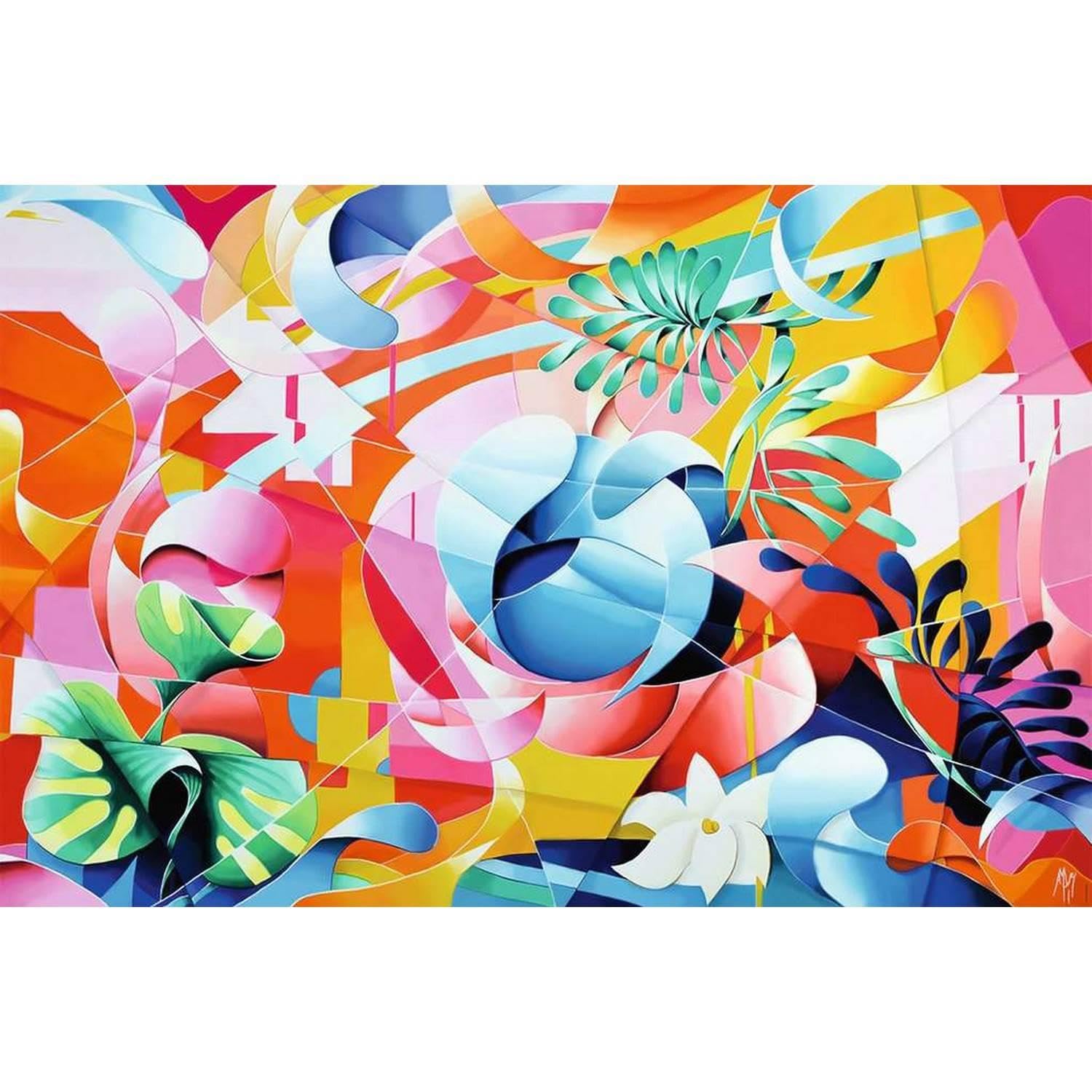 NATHAN, 3000-teiliges Puzzle, Vegetable Abstraction/Amaury Dubois, Erwachsene und Kinder ab 14 Jahren, hochwertiges Puzzle, perfekte Passform, Künstlersammlung, 12001550