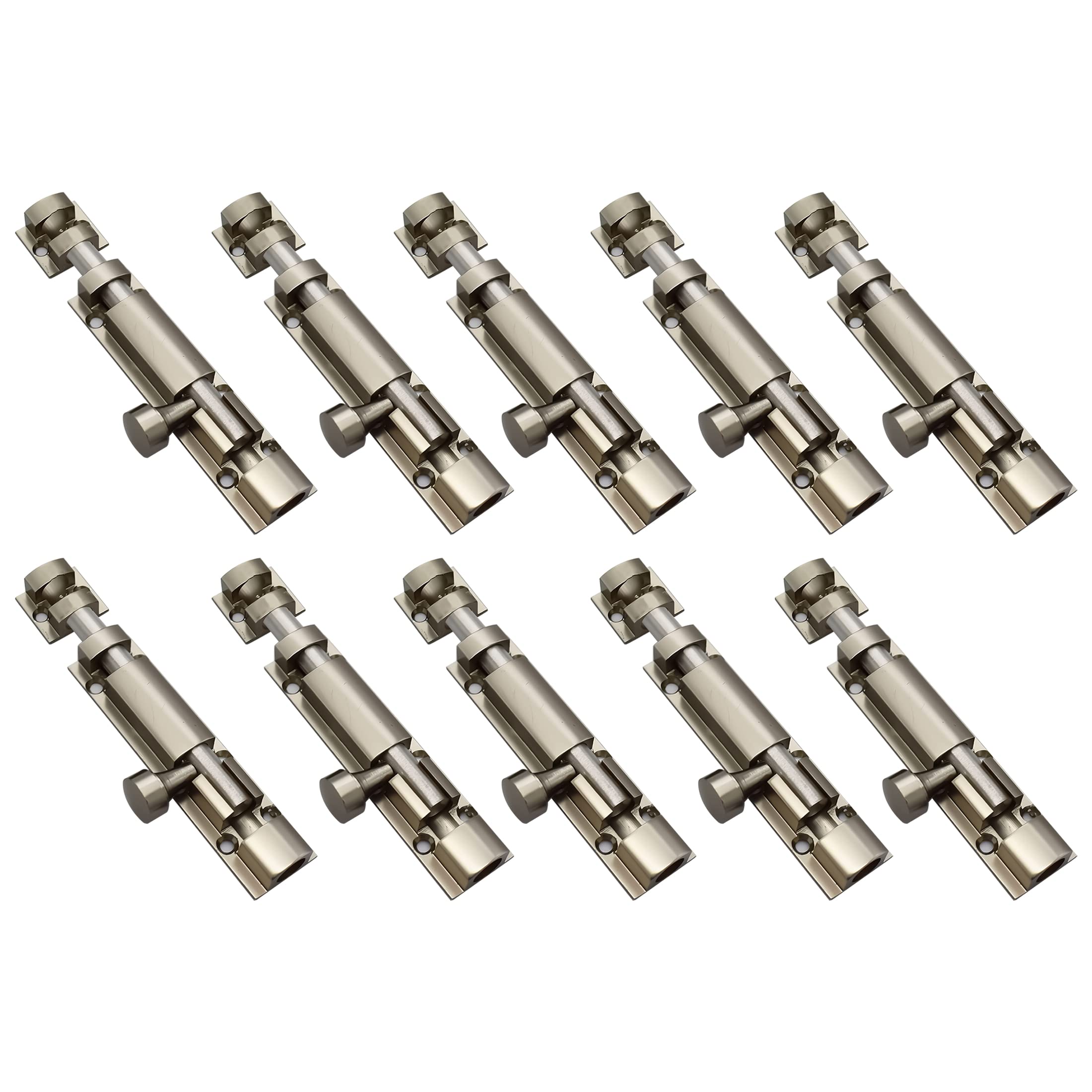 Rawk 6 INCH Door Bolt Lock Door Latch Aluminium Tower Bolt Door chitkani for Home and Office with Mounting Screws (6-INCH, Pack of 10) (B09DTLYXCC) Amazon Price History, Amazon Price Tracker
