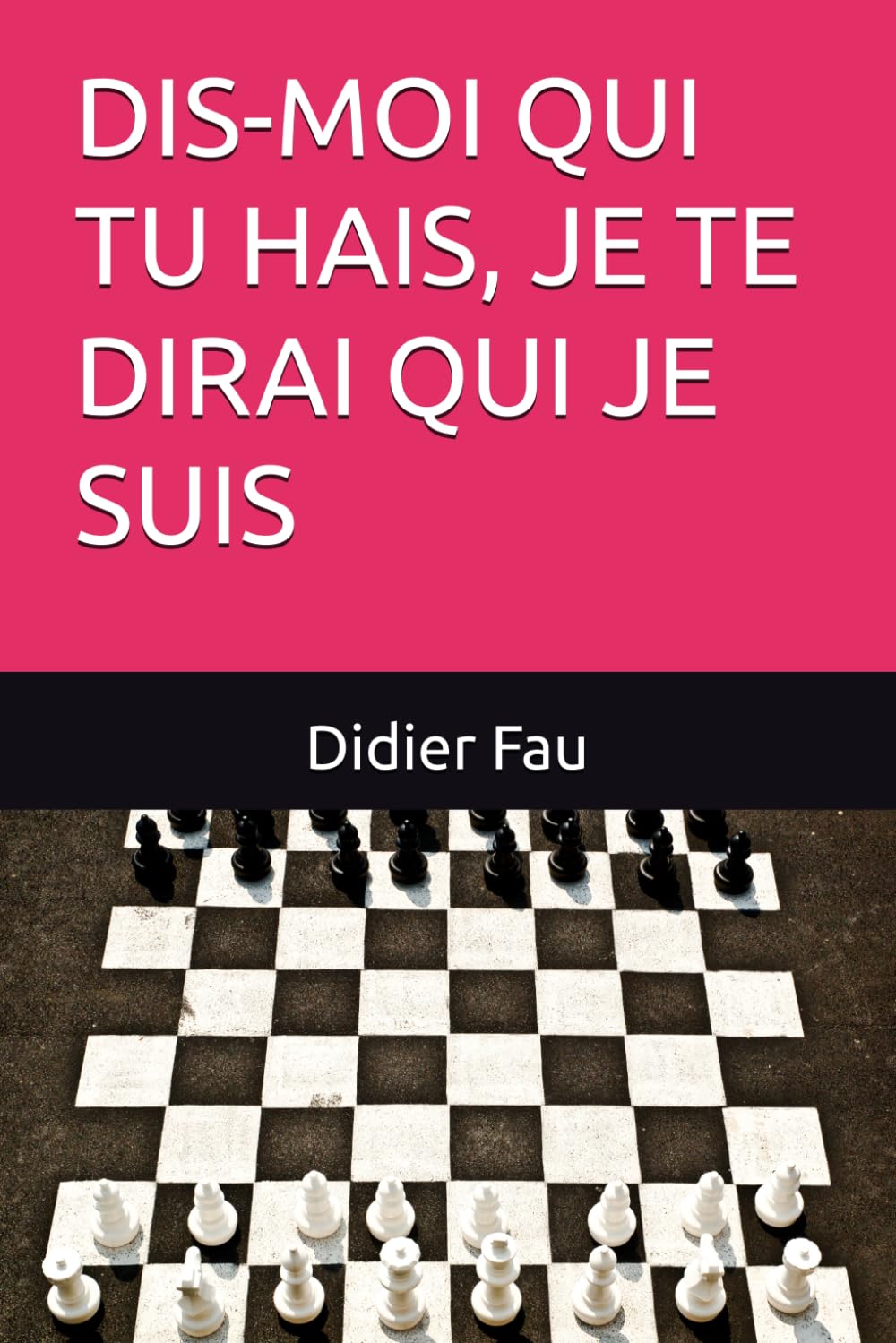 DIS-MOI QUI TU HAIS, JE TE DIRAI QUI JE SUIS