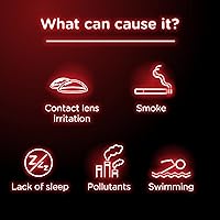 Vista 3 de Visine Red Eye Hydrating Comfort Redness Relief and Lubricant Eye Drops to Help Moisturize and Relieve Red Eyes Due to Minor Eye Irritations Fast