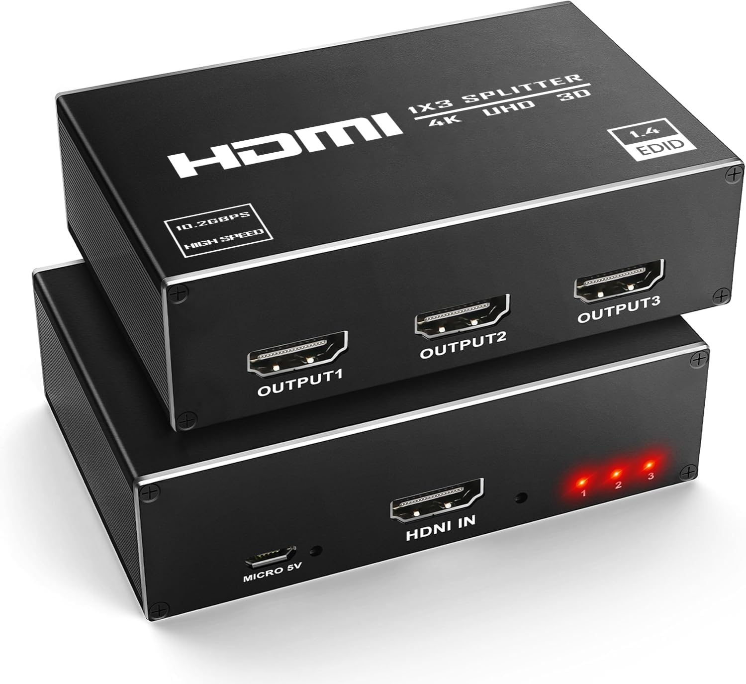 美品 Lancerlink HD-18V3D 1入力 8出力 HDMI分配器 Lancerlink HD-18V3D 3D映像対応1入力8出力HDMI分配器 - 業務用