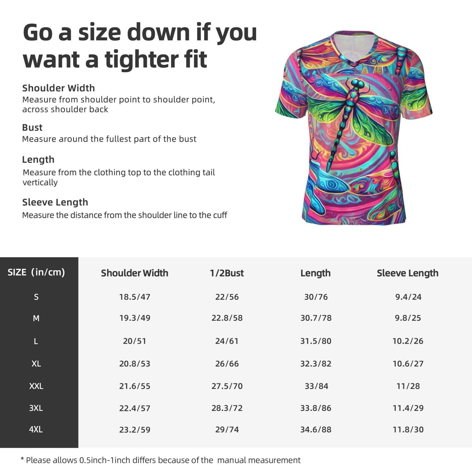 Stylish Athletic Sports Jersey Abstract-Neon-Dragonflies Men's Rugby Jersey Xx-Large