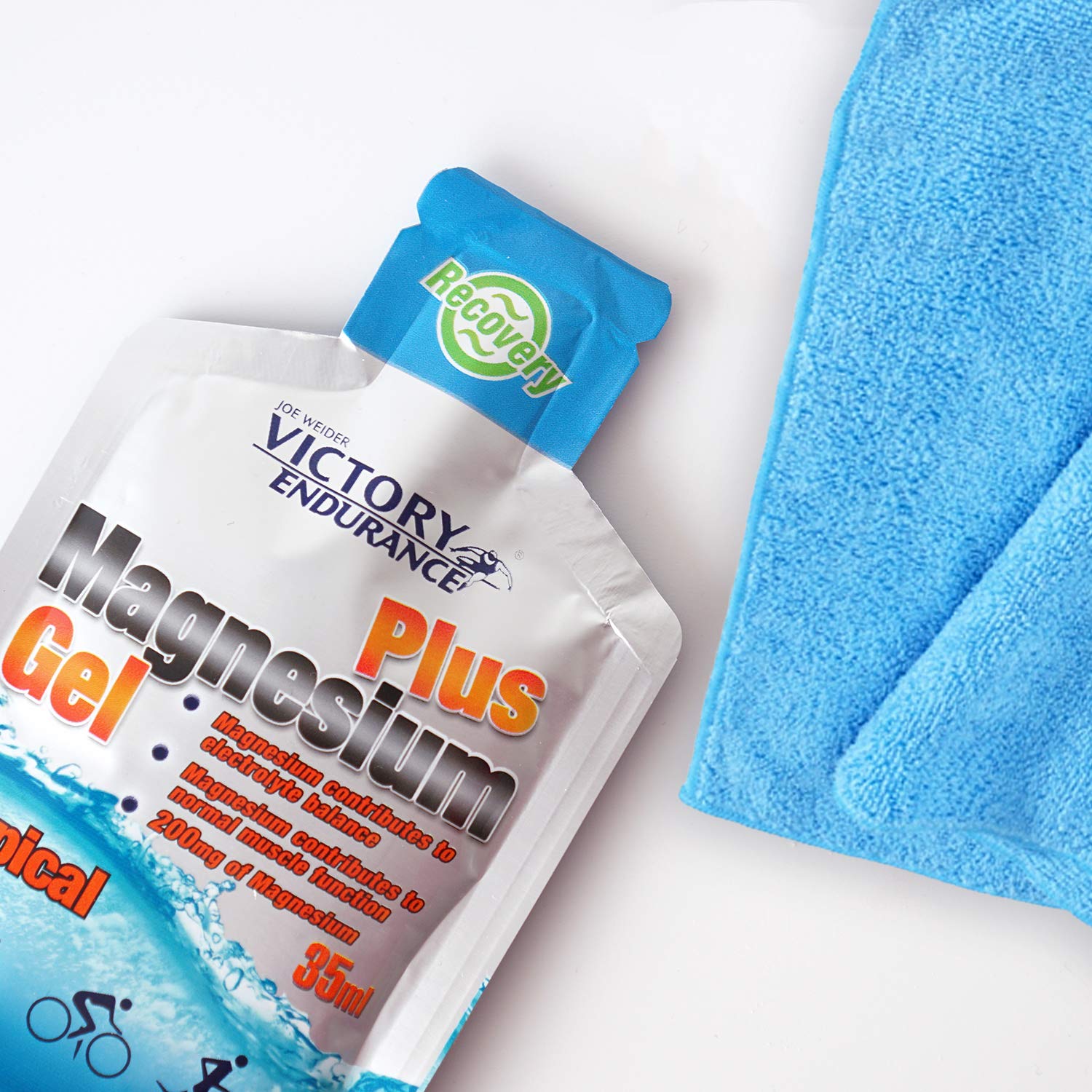 Victory Endurance Magnesium Gel Plus 35ml x 12 geles. El Magnesio evita calambres musculares. Con un plus de Potasio para potenciar sus efectos.