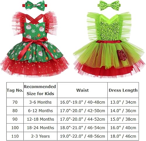 Miniatura 7 de IBTOM CASTLE Disfraz de Halloween para bebé niña, disfraz de perro dálmata, vaca, invierno, volantes, tutú para cosplay, disfraz de fiesta