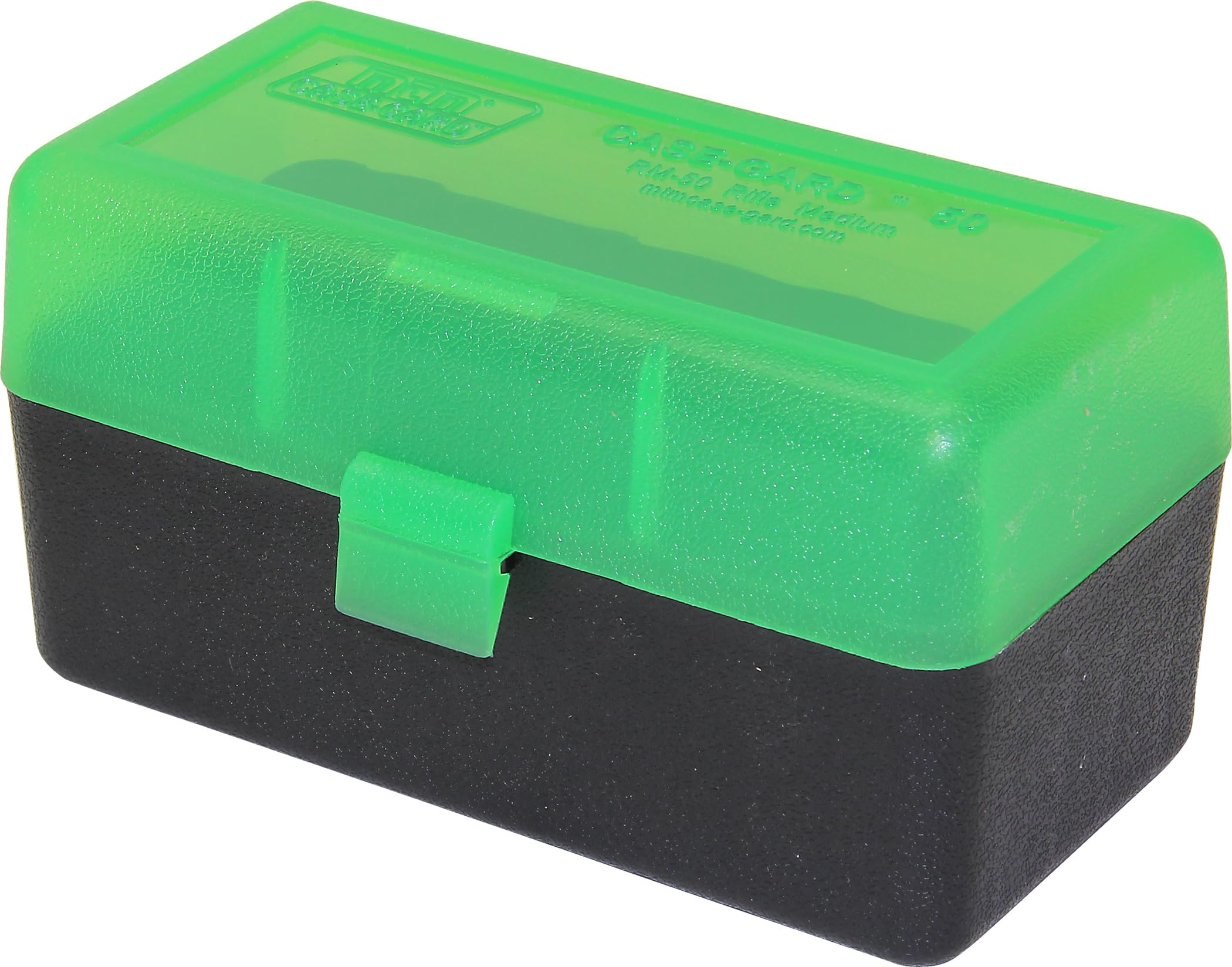 MTM 50 Round Rifle Ammunition Box RM-50 Green/Black von X-Targets