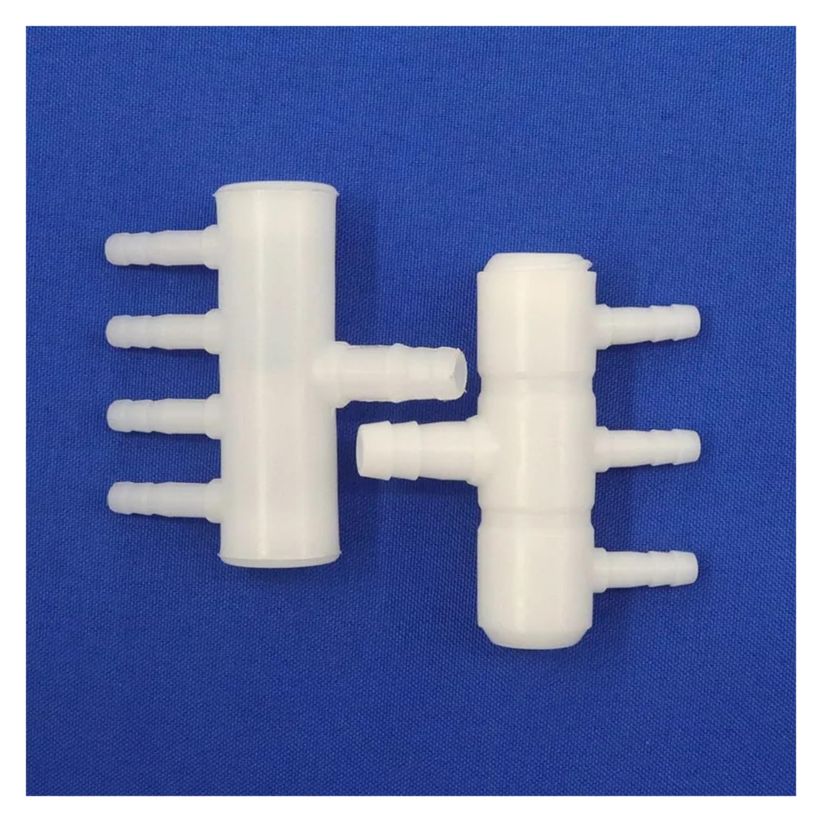 100~2 stücke Kunststoff 3 4-Wege Schlauch Splitter Anschlüsse Bewässerung Wasser Rohr Verteiler Armaturen Aquarium luftpumpe Gas Umsteller(2 Heads,100pcs)