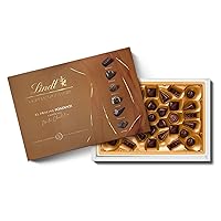 Lindt Dolci Capolavori Fondenti, Scatola Cioccolatini Fondenti assortiti 336g