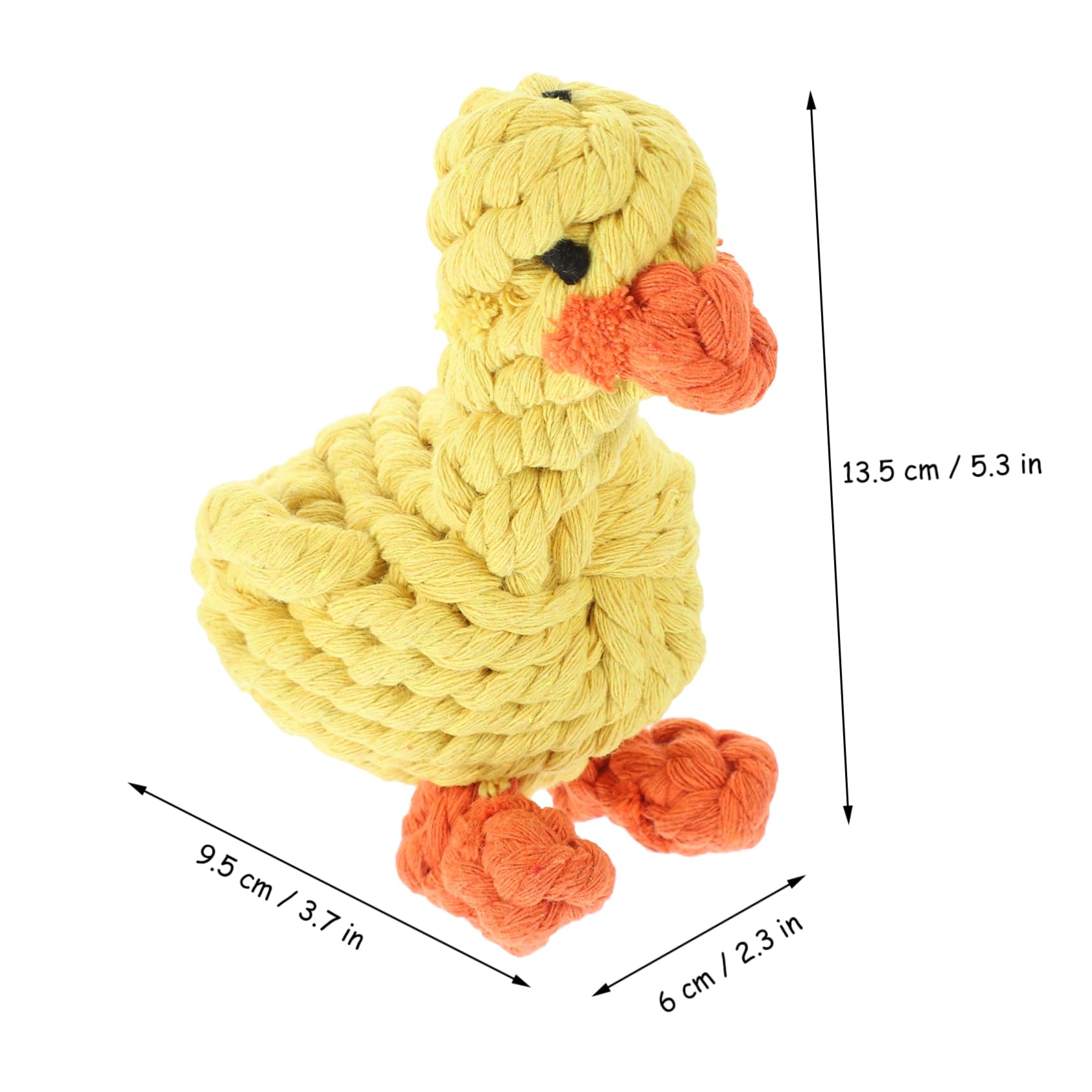 ifundom Puppy Chew Toys Dog Chewing Toy Bright Appearance Cotton Rope and Teething Relief for Dogs