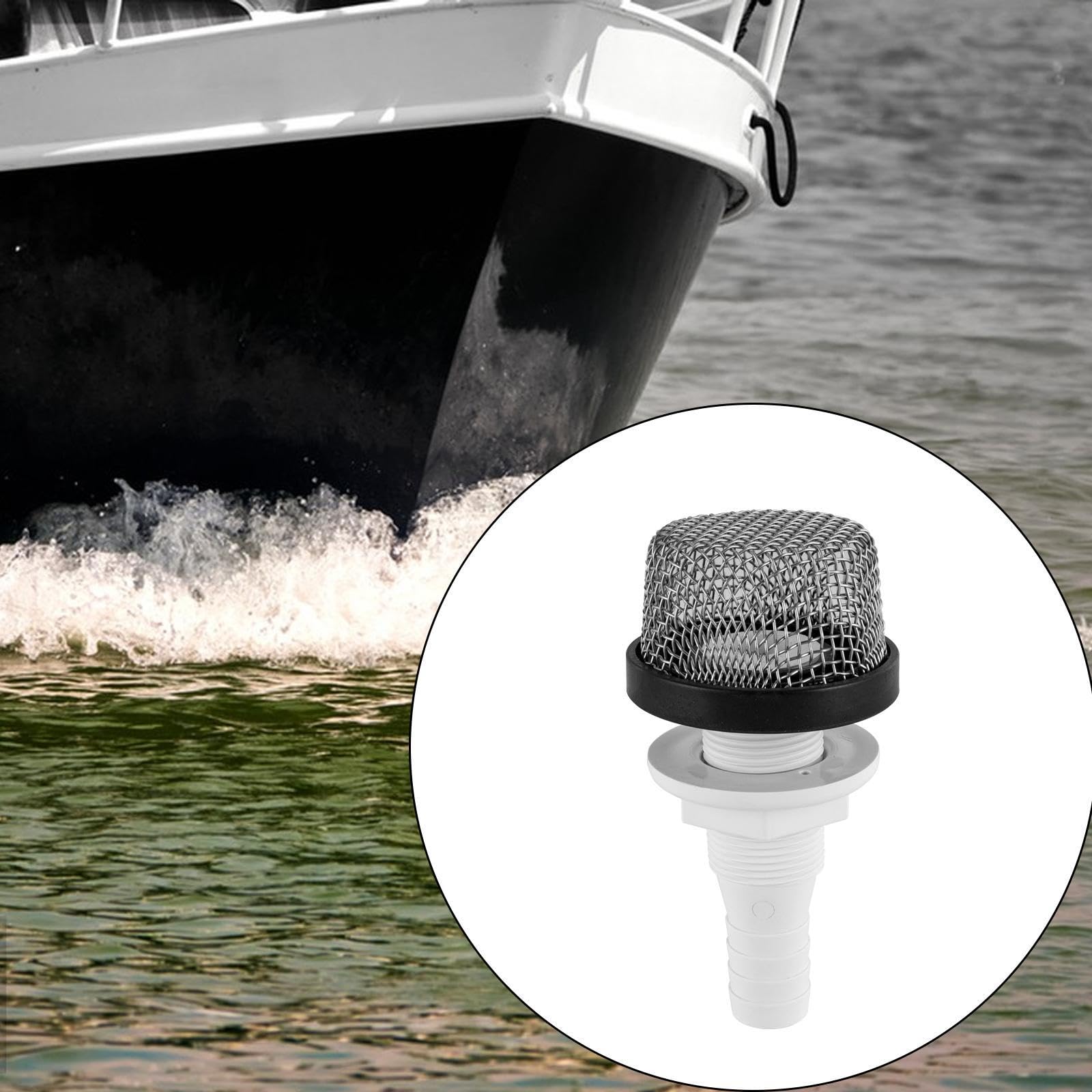 Oshhni Supporto Filtro con Schermo aeratore, Parte Pompa per Vasca di Raccolta, Alte Prestazioni, Facile da Usare, Facile da installare, raccordi Idraulici