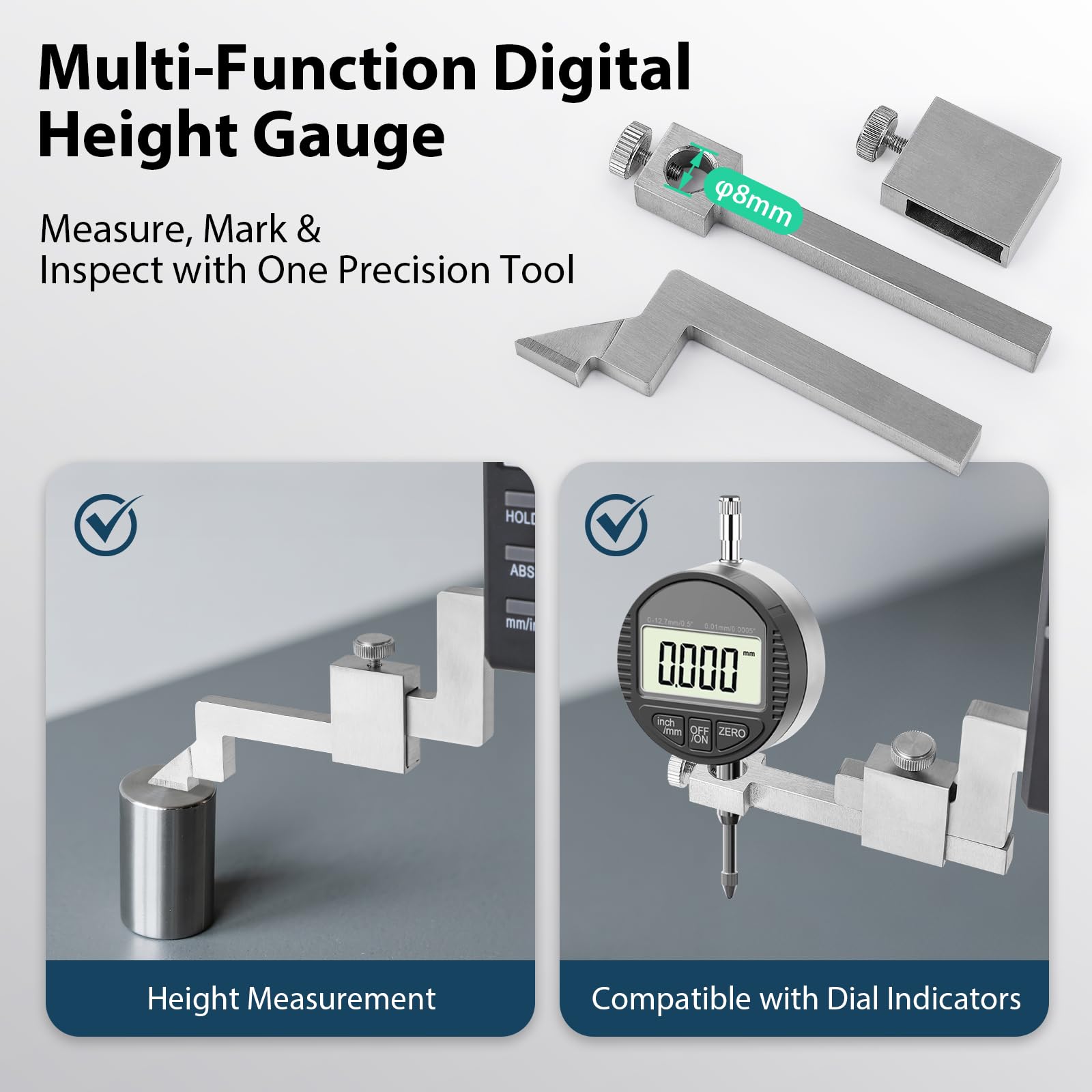 Digital Height Gauge - 0.01mm Precision -4