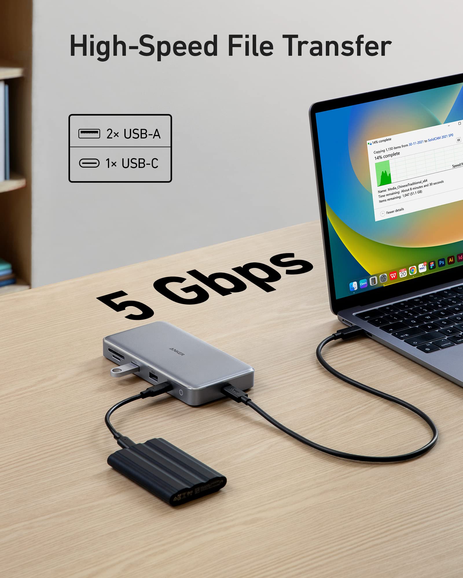 Anker 563 USB-C ハブ (10-in-1, Dual 4K) Amazon.com: Anker 563 USB 