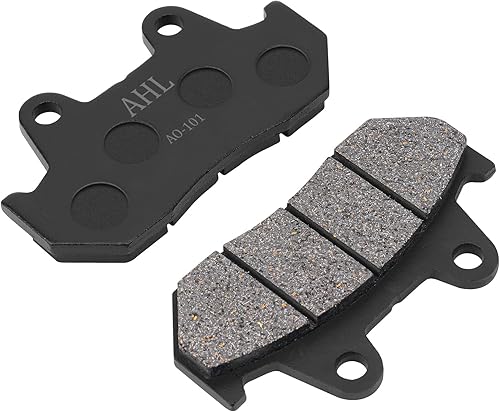 Miniatura 3 de AHL Juego de pastillas de freno delanteras y traseras semimetálicas para Honda GL1500 Goldwing (todos los modelos) 1988-2000