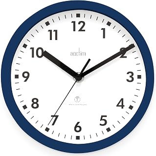 74669 Nardo 20cm Radio Controlled Midnight Blue Wall Clock