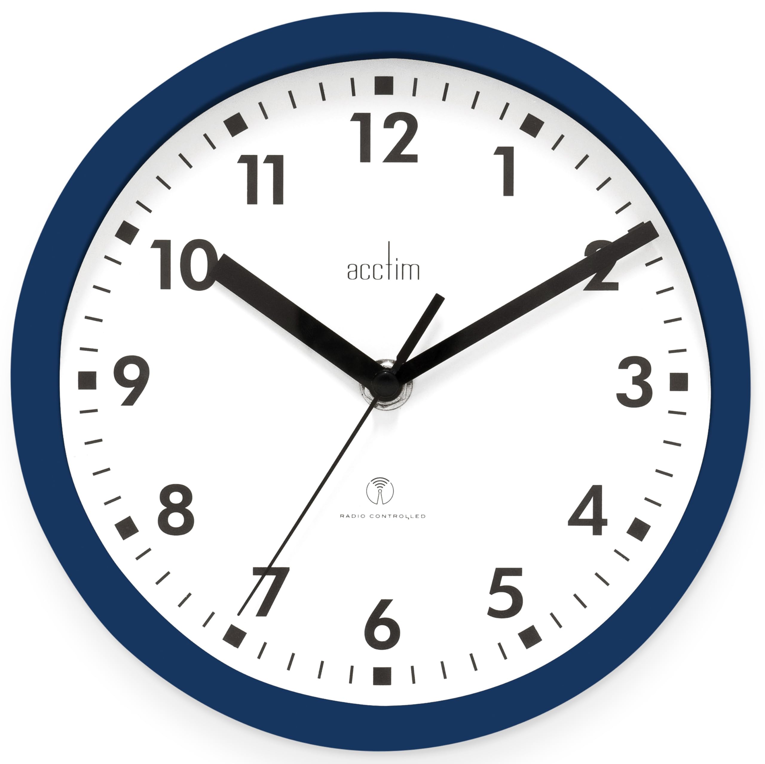 Acctim Nardo Midnight Blue Wall Clock from B&Q
