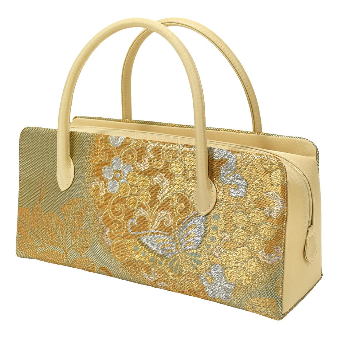 美品）和装バッグ　利休バッグ　正絹　菱文柄　日本製　茶会　七五三　卒業式　入学式 楽天市場】利休バッグ 和装バッグ フォーマル 日本製 和装