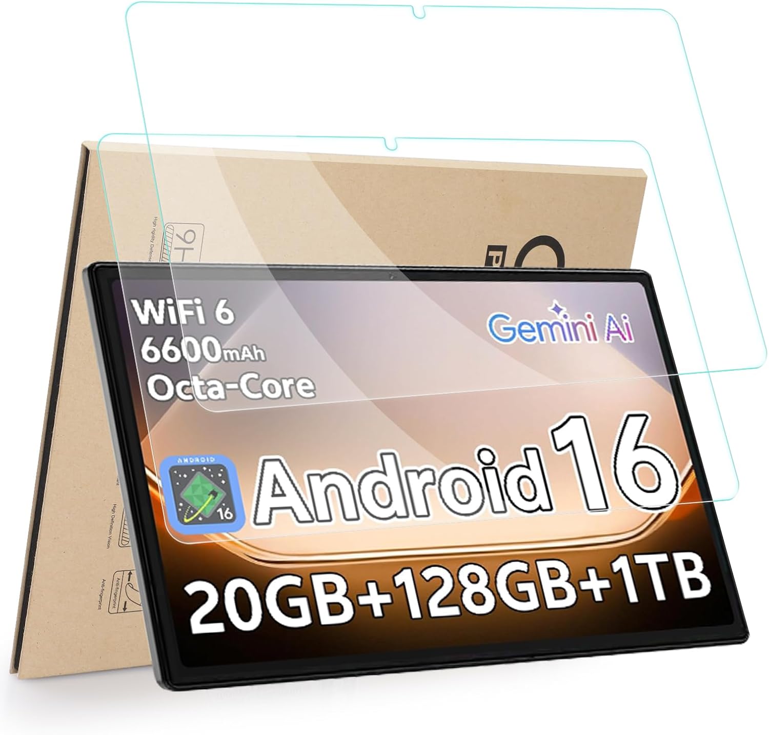 Hianjoo 2 Pack Protector de Pantalla de Vidrio Templado Compatible con SHARECLOUD P10_T P10C