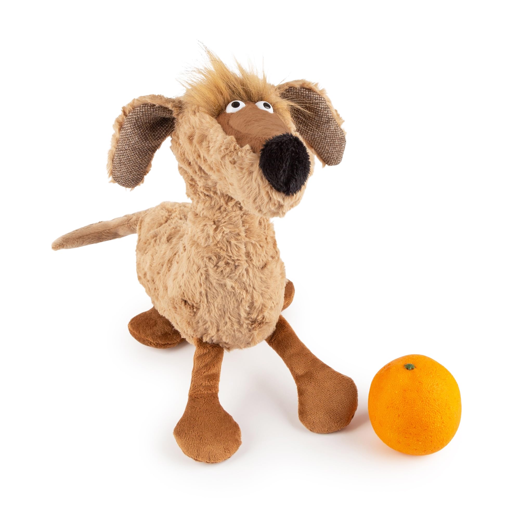Sigikid 31013 - Peluche de Perro Salchicha, Color marrón