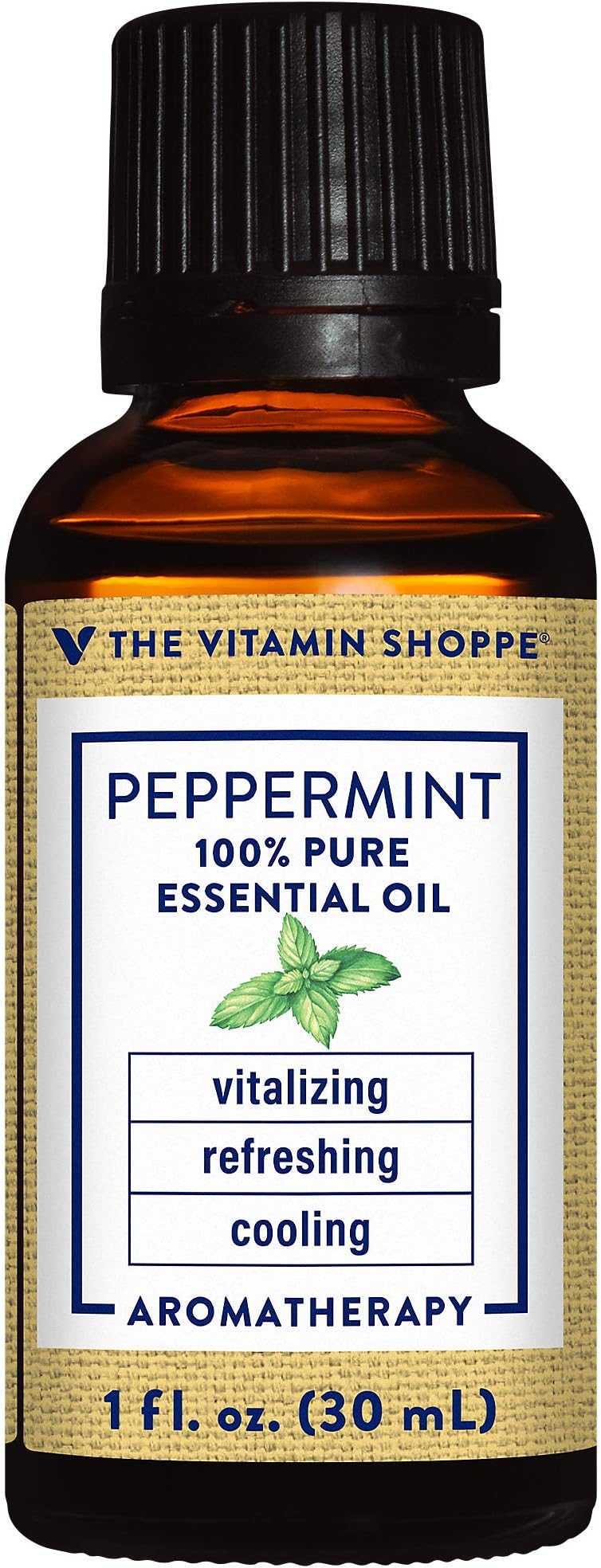 Peppermint - 100% Pure Essential Oil - Vitalizing, Refreshing, & Cooling Aromatherapy (1 fl. oz.)