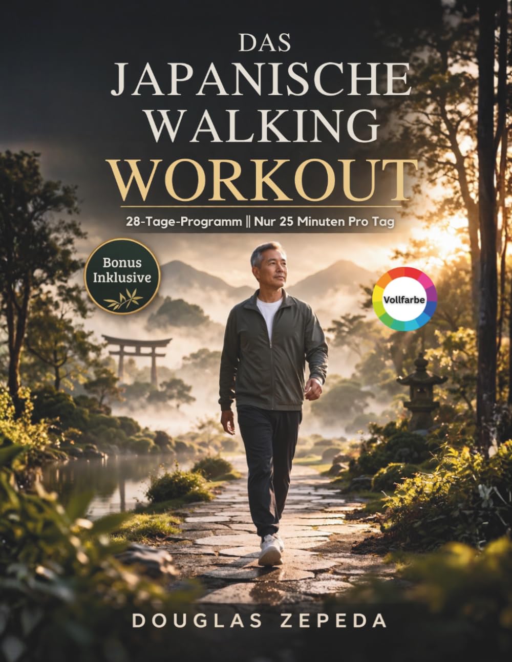 Das Japanische Walking Workout (Vollfarbe): Ein 28-tägiges, Gelenkschonendes Trainingsprogramm Zur Gewichtsabnahme, Linderung Von Gelenkschmerzen Und Für Anhaltende Energie