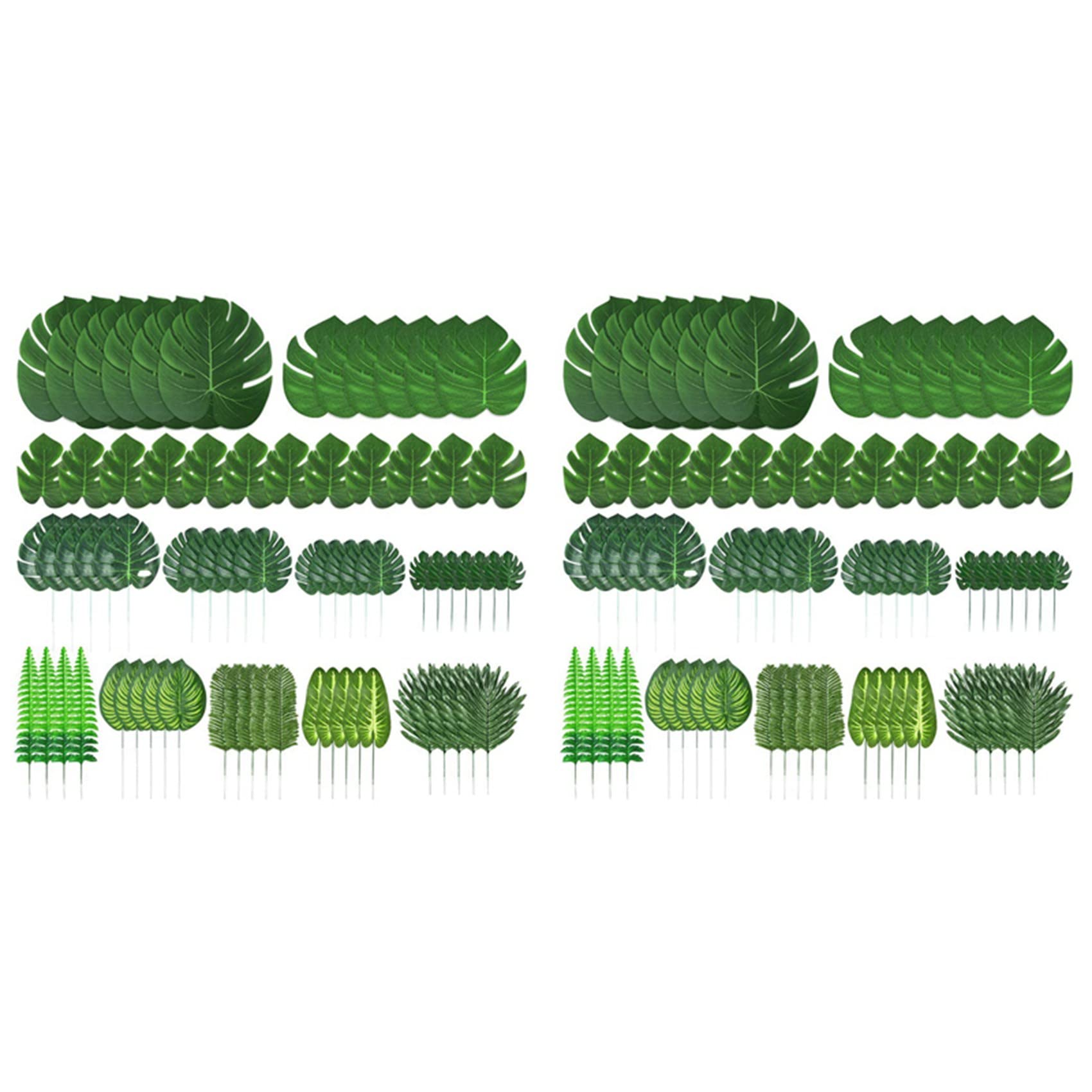 Palmier mignon pour décorations de fête tropicale et anniversaire : le kit de 206 pièces