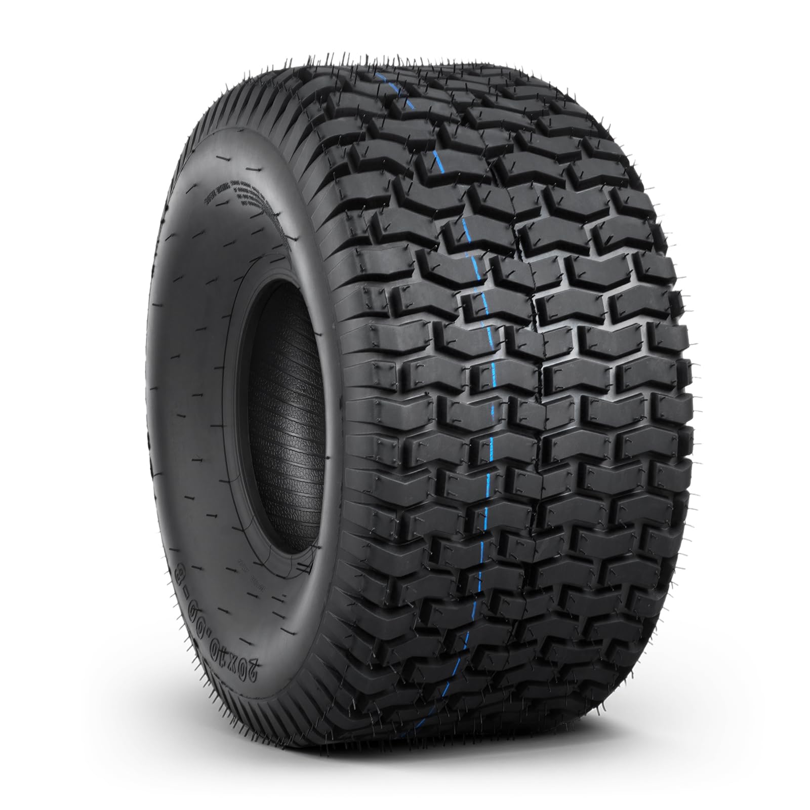 PROPARTS 20x10.00-8 Lawn Mower Tires, 20x10x8 nhs 6PR Turf Tire for Riding Lawn Mowers &amp; Garden Tractor, Tubeless, set of 1