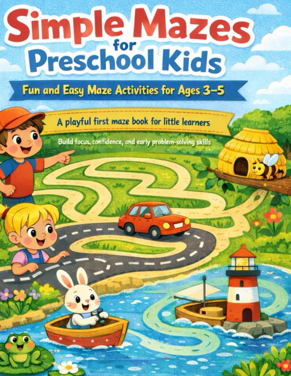 Simple Mazes for Preschool Kids: Fun and Easy Maze Activities for Ages 3–5