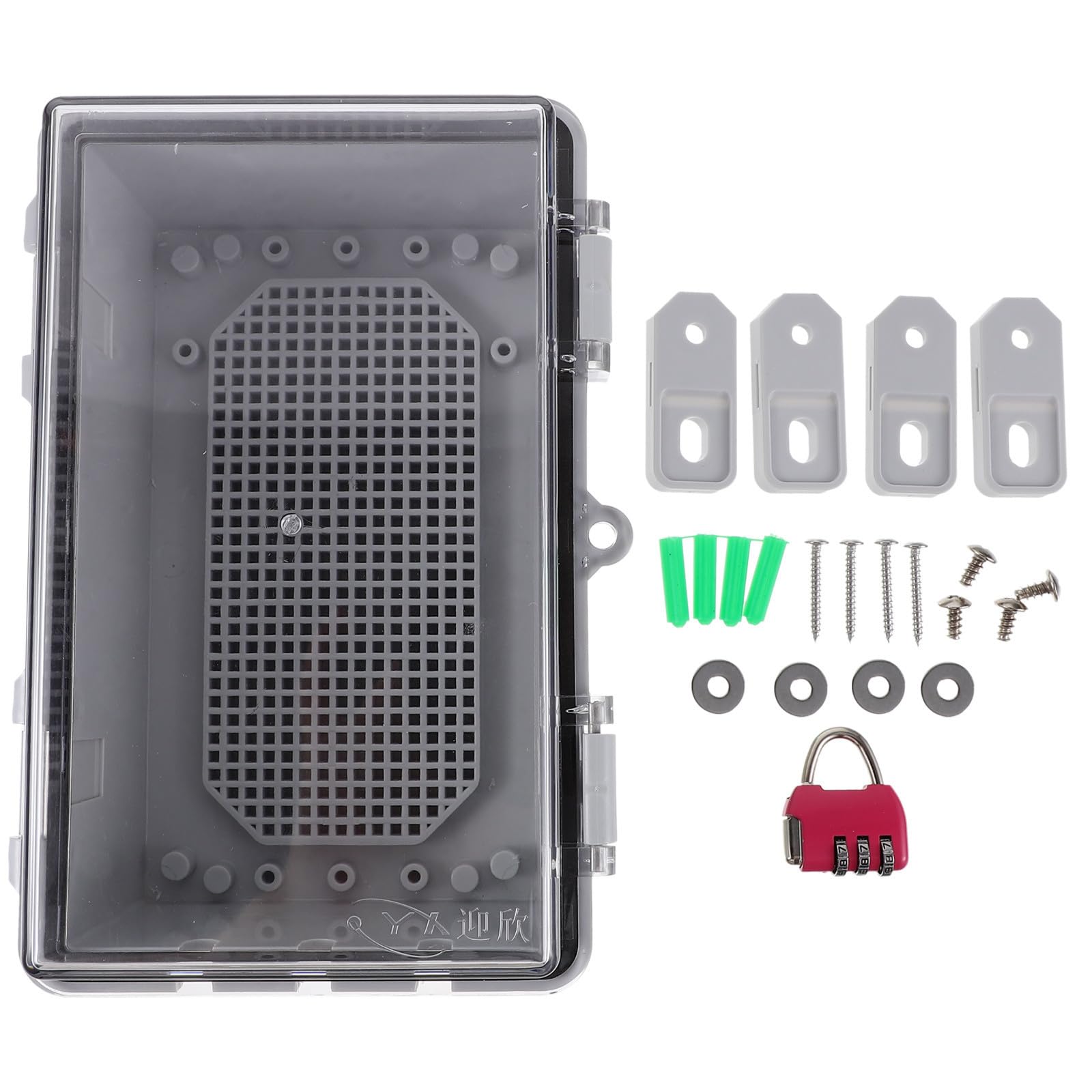 Caja Estanca Abs para Enchufe Exterior, Sellado Resistente | Protección contra Impactos, Diseño Especial y Acabado Fino, Uso en Cajas Eléctricas y Extensiones