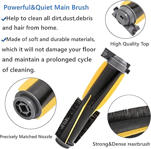 Miniatura 3 de Paquete de 16 piezas de repuesto para aspiradora Shark IQ R101AE RV1000AE AV911s RV912S AV1002AE AV911S UR1000SR UR1005AE QR1000SB QR1000SG AV993