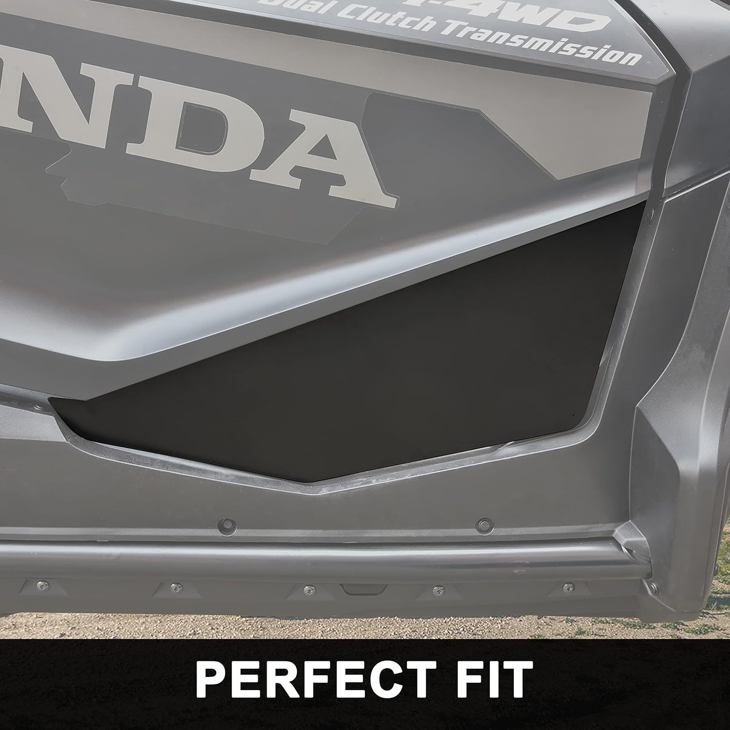 SAUTVS Aluminium Lower Door Panels for Honda Talon 1000, Front Lower Door for Honda Talon 1000R 1000X 1000X-4 2019-2025 Accessories (2 Doors)