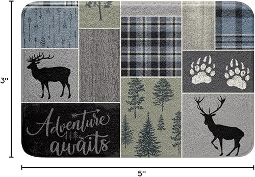 Vista 65 de Erosebridal Alfombra de baño para adolescentes, para motocross, para deportes extremos, para motocicleta, deportiva, antideslizante, absorbente