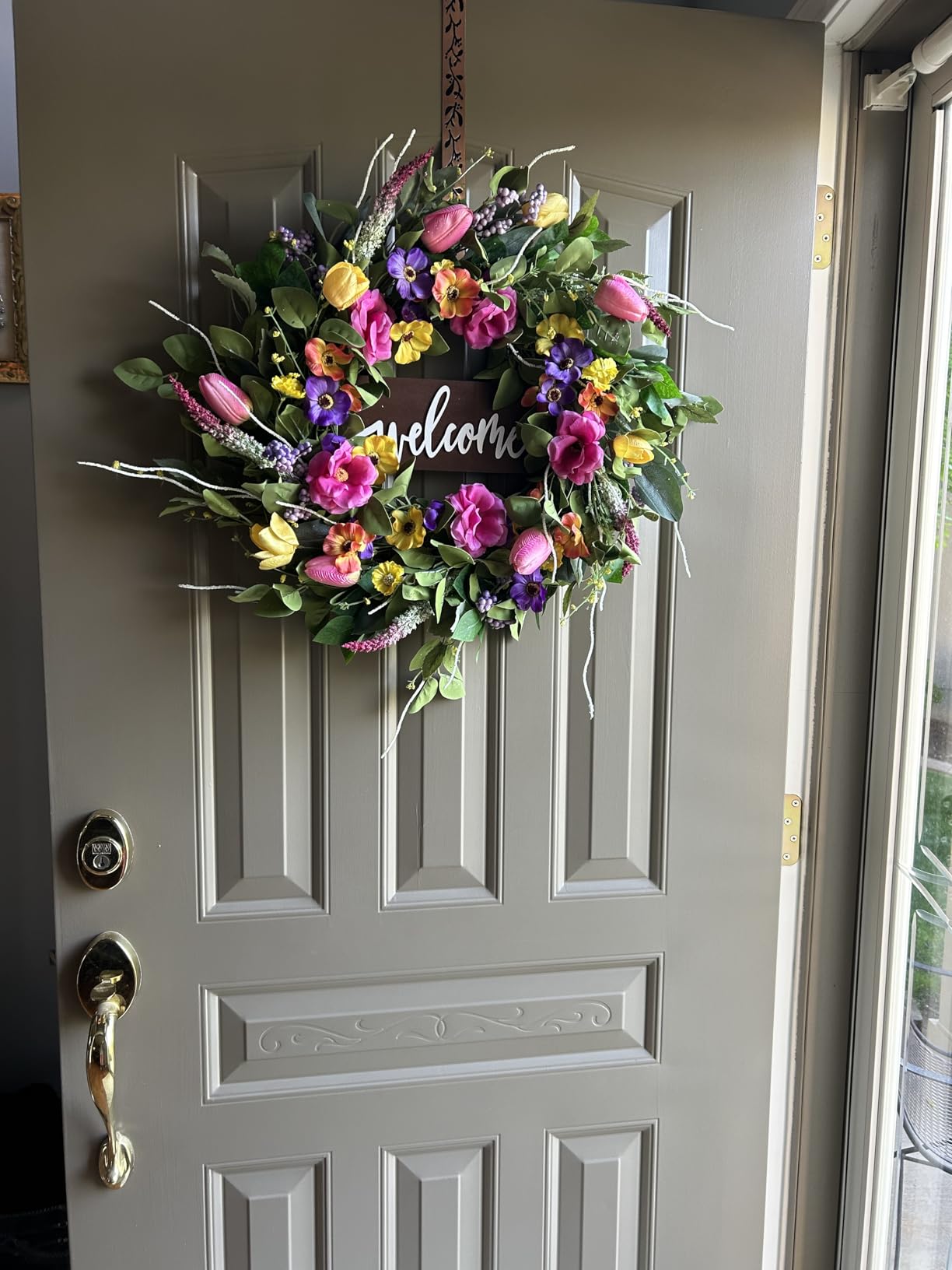 I’m loving my new wreath.