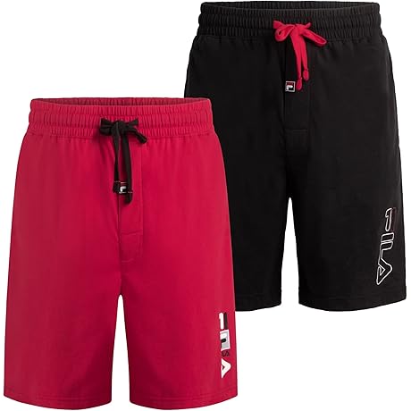 Men's 100% Brushed Jersey Pajama Night Sleep Short