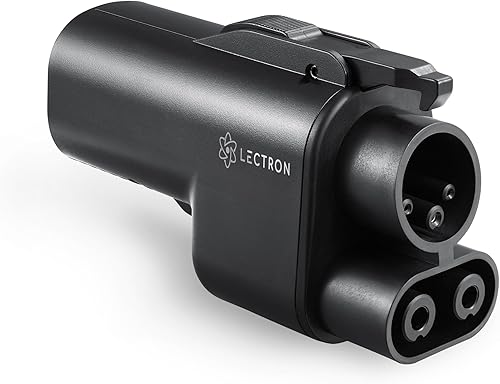 Lectron Adaptador de vehículo eléctrico NACS a CCS  500 amperios  1,000 V  Compatible con supercargadores Tesla  Carga rápida CCS1 EVs con enchufe
