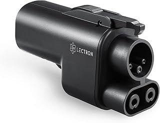 Lectron NACS to CCS Electric Vehicle Adapter - 500 Amps / 1,000V - Compatible with Tesla Superchargers - Fast Charge CCS1 EVs with Vortex Plug [Check with Your Automaker for Compatibility]