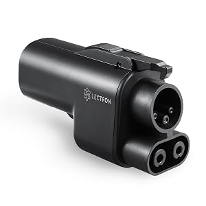 Lectron NACS to CCS Electric Vehicle Adapter - 500 Amps 1 000V - Compatible with Tesla Superchargers -