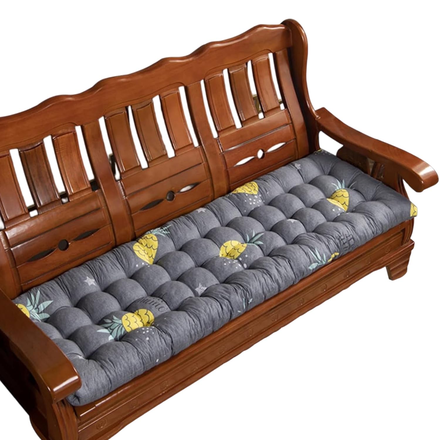 Cuscino per Sdraio da Esterno Imbottito, Cuscini per Sdraio Cuscino per Lettino Prendisole, Cuscini da Esterno, Materassino per lettino Prendisole(Gray a,48x170cm(19x67inch))