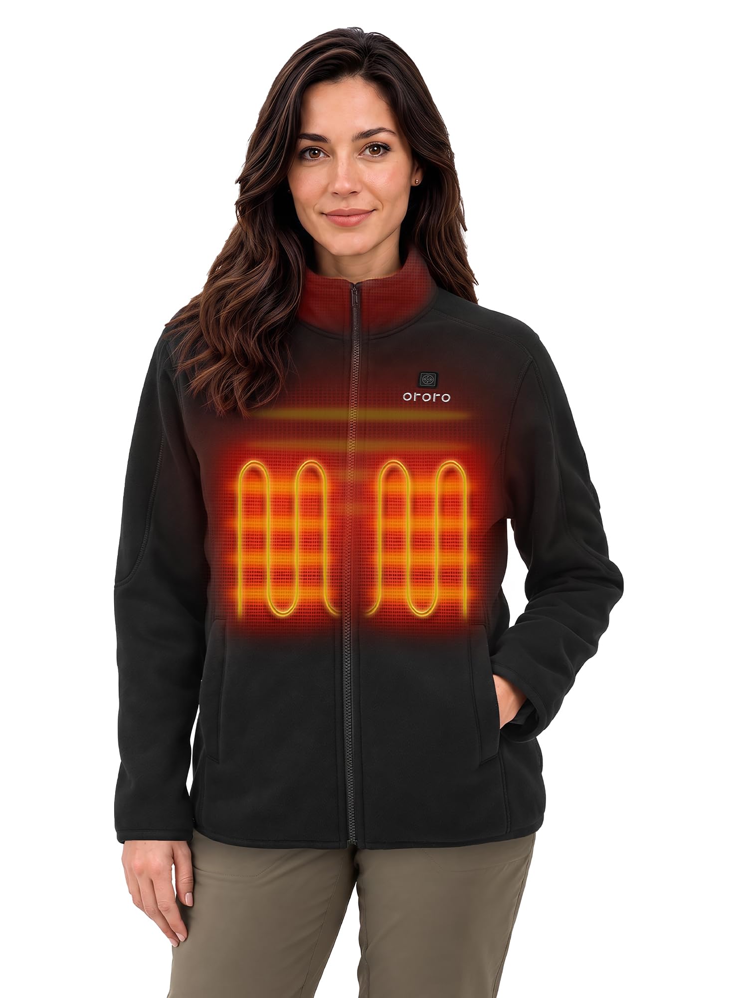 ORORO Women's Fleece Jacket