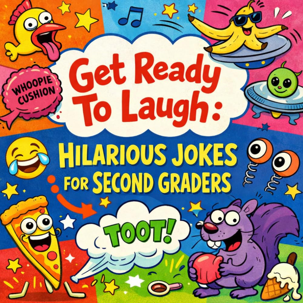 Get Ready To Laugh: Hilarious Jokes For Second Graders (Get Ready To Laugh: Hilarious Joke Books For Kids)