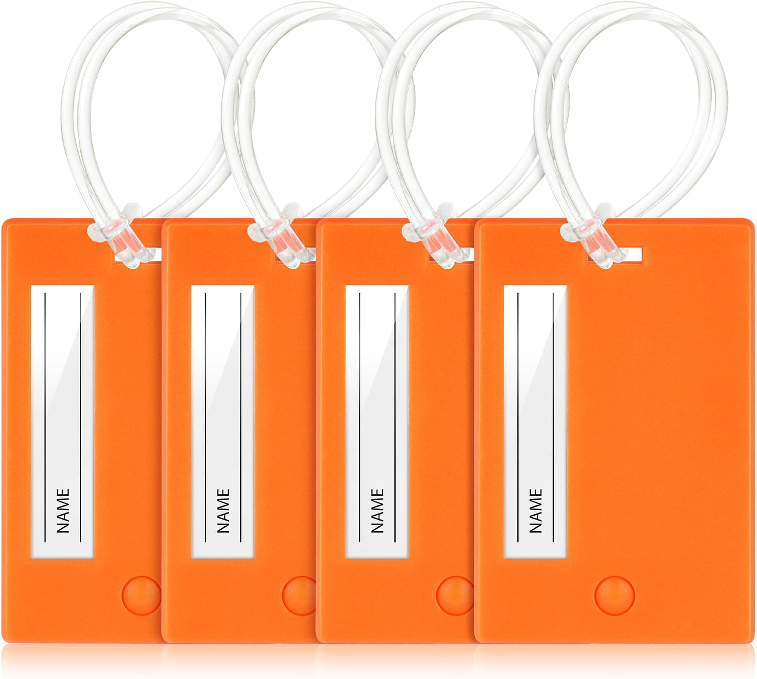Sodsay Silicone Luggage Tags for Suitcases,4 Pack TSA Approved,Privacy Protection,Cute Travel Tags for Luggage,Travel Essentials,Luggage Identifiers