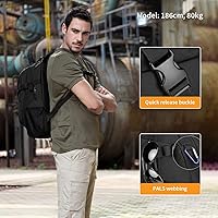 Vista 7 de HUNTVP Mochila táctica 25L Mochila táctica de asalto paquete militar WR Rucksack, WR