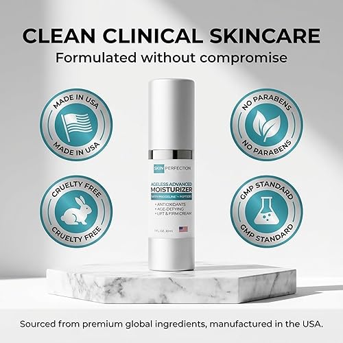 Miniatura 7 de Skin Perfection Avanzado Ageless Hidratante Progeline Crema Piel Reafirmante Péptidos Antiedad Matrixyl Synthe 6 Dmae Syn-coll Ácido Hialurónico